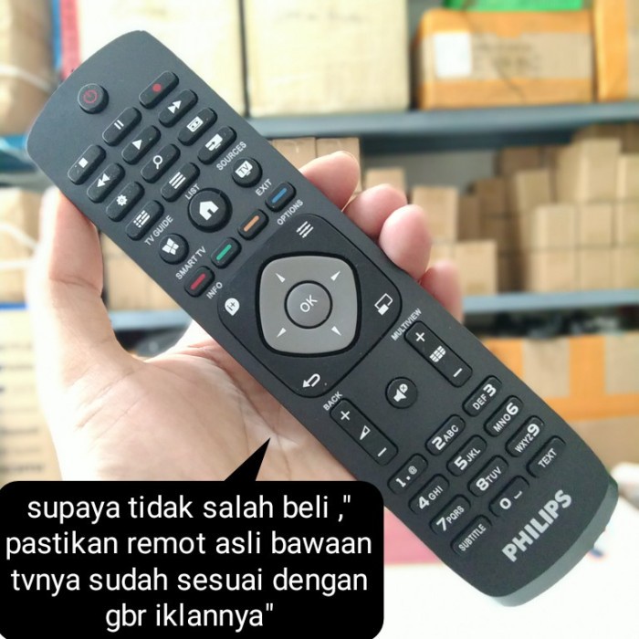 REMOT TV LED PHILIPS SMART TV DIGITAL TV