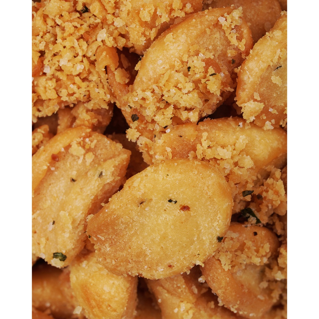 

[Hungersna] Kue Bawang Gunting Spicy Daun Jeruk & 250Gr Sti Bawang Kripik Bawang Kue Bawang Gurih
