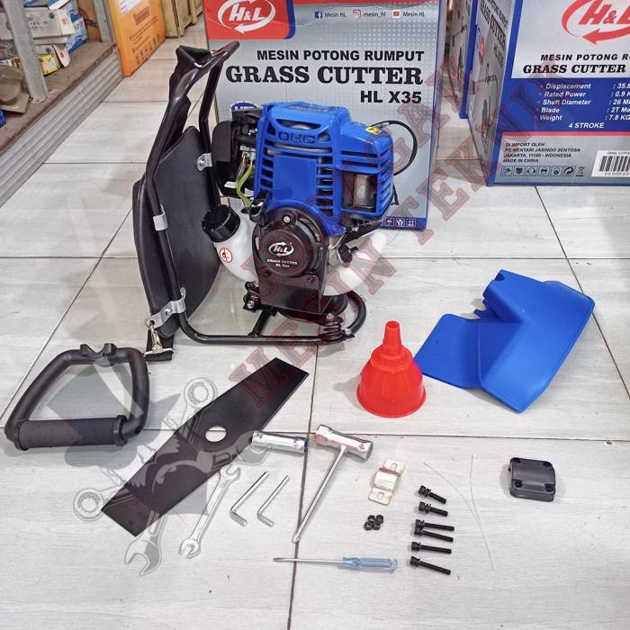 Mesin Potong Rumput 4 Tak H&L Hl X 35 Mesin Babat Rumput