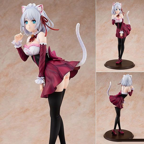 ✨Baru Pvc Figure 1/7 Light Novel Edition Siesta - Catgirl Maid Ver. Berkualitas