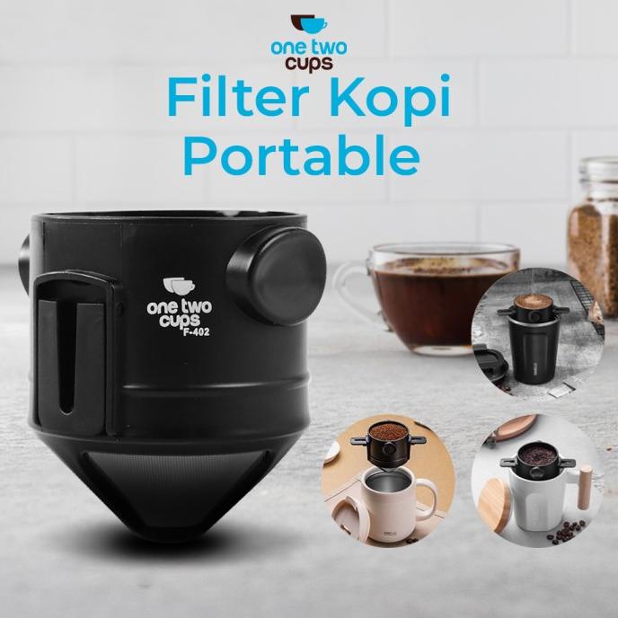

Filter Penyaring Kopi Portable V60 Cone Coffee Dripper Tea Infuser