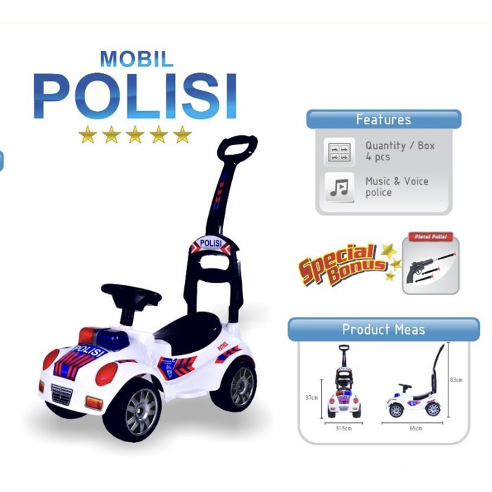 Mobil Dorong Polisi / Mobilan Polisi Sni