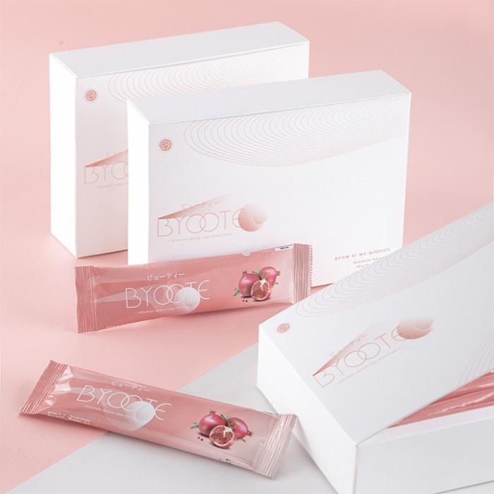 Paket 4 Box Byoote Collagen Byt Colla Original Halal Bpom Byote Byotee