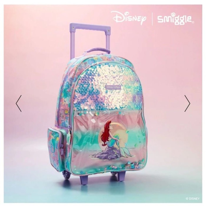 Tas Troli Smiggle Trolley Harry Potter Import Roda Nyala Tas Sekolah