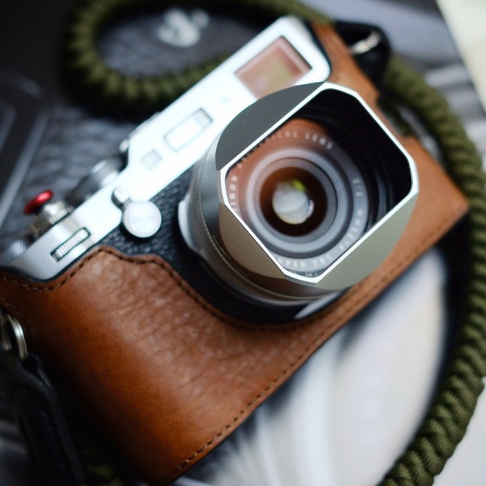 AKSESORIS FOR FUJIFILM X100V - LENS HOOD / HAND GRIP / THUMBS UP GRIP