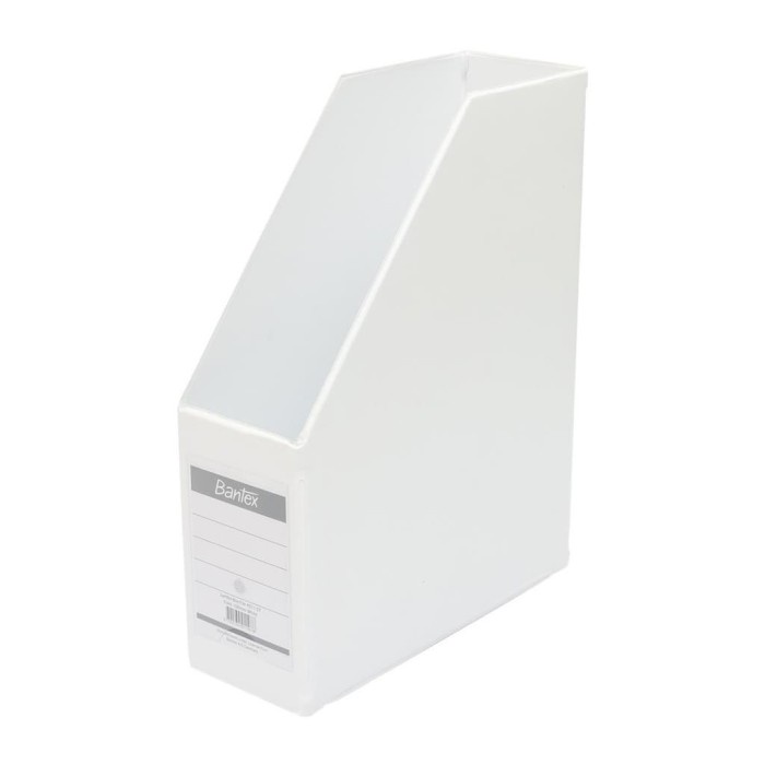 

Box File Bantex 4011-07 (White) Folio 10 cm Magazine File