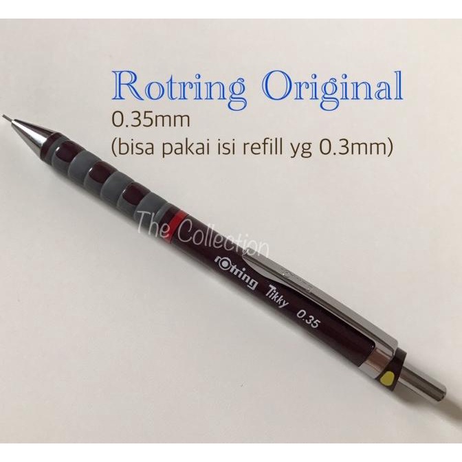 

ATK302RT 0.35mm Rotring Pensil Mekanik Rotring Tikky Mechanical Pencil