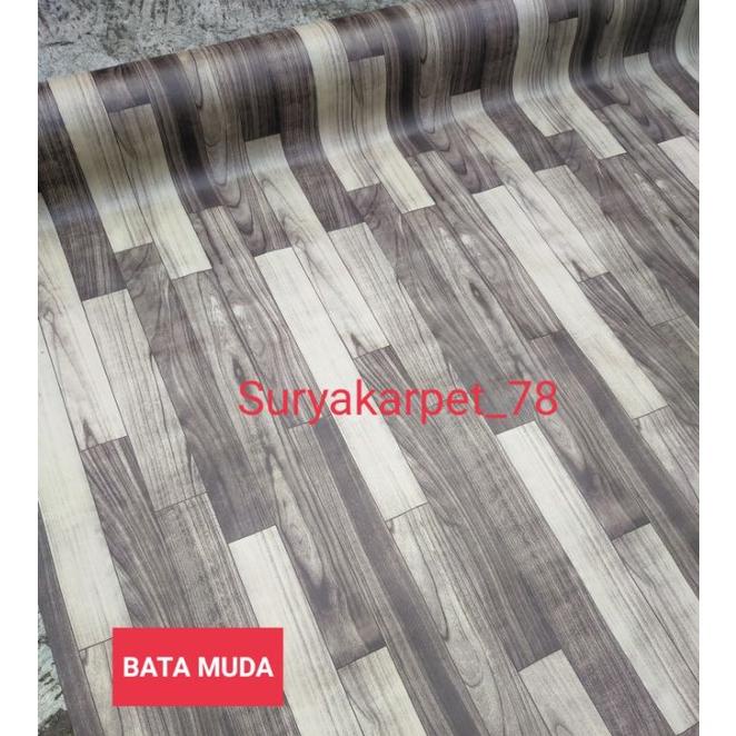 Promo Perlak lantai karpet lantai plastik L 1.2m x 15m dijual per 1roll sale