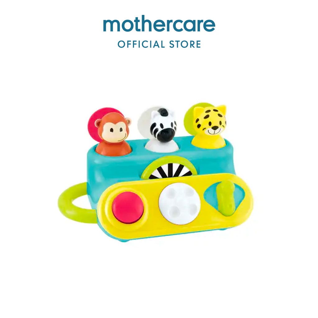 ELC Pop Up Jungle Animal - Mainan Edukasi Anak Bayi