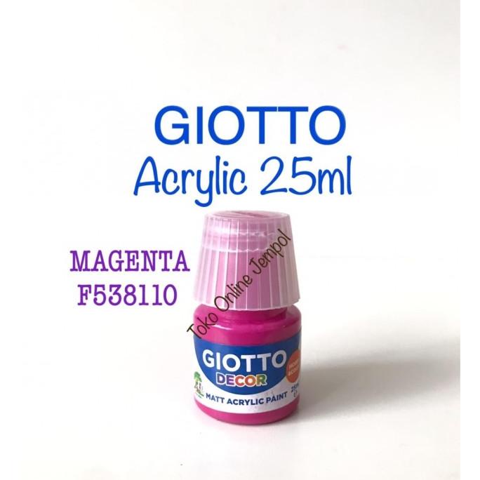 

25ml MAGENTA Cat Acrylic Giotto 538110 Akrilik Paint Art ATK0961GT