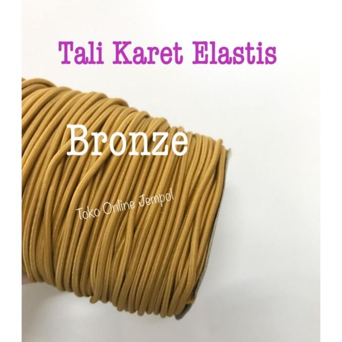 

meteran BRONZE Tali Karet Elastis string benang craft CR124