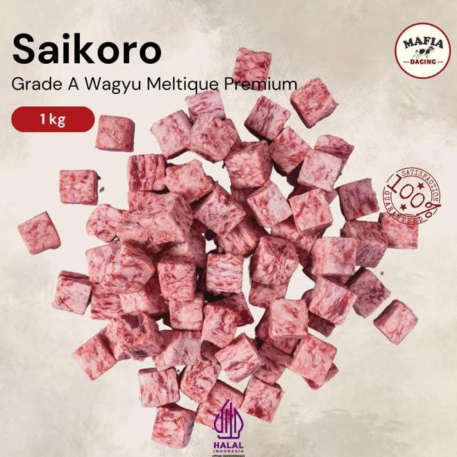 

Spesial Saikoro Beef Meltique Premium 1 Kg Lovloa