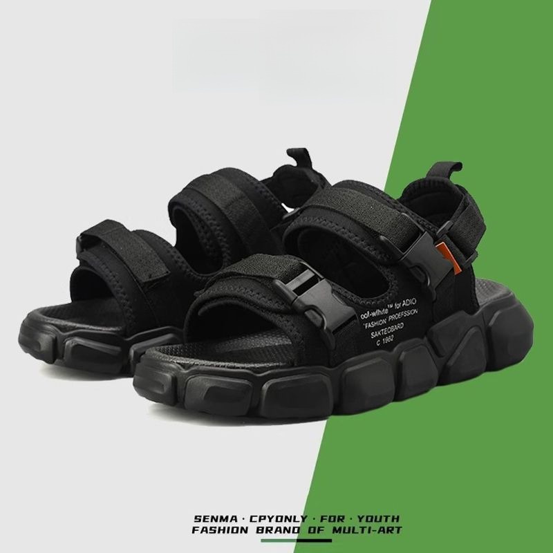 Sepatu Pria Bernapas Sandal Baru Sandal Olahraga Kasual Pantai Sepatu