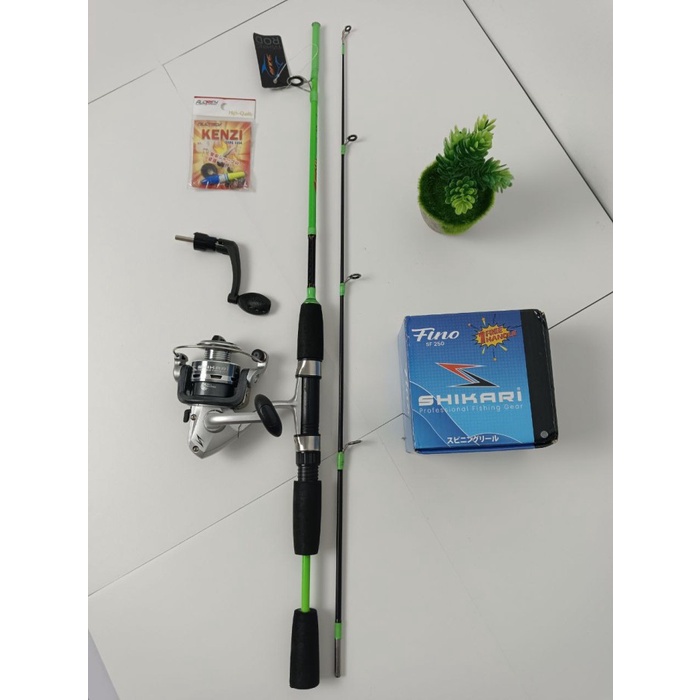 Promo Set Pancing Joran Sambung 2 Dengan Reel Daido New Simura Spin