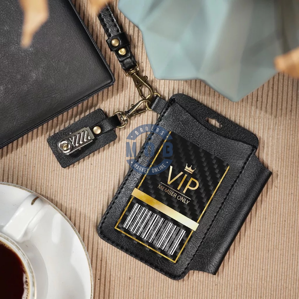 Lanyard Dan Name Tag Id Card Name Tag Kulit Lanyard Id Card Custom Kulit Id Card Bumn Custom Id Card