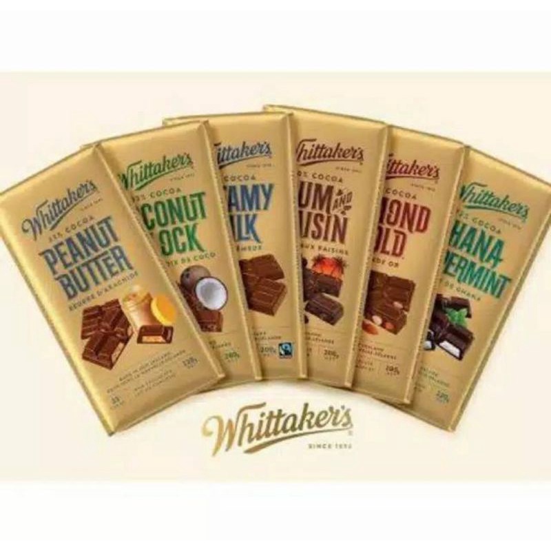 

Coklat Whittakers Dark Ghana Peppernt Lk Almond Hazelnut Fruit Nut Berry Biscuit Whittaker Chocolate