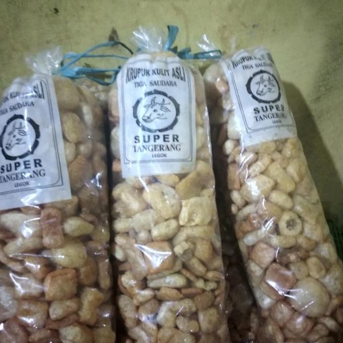 

KERUPUK KULIT SAPI ASLI KRECEK khusus sayur H24S