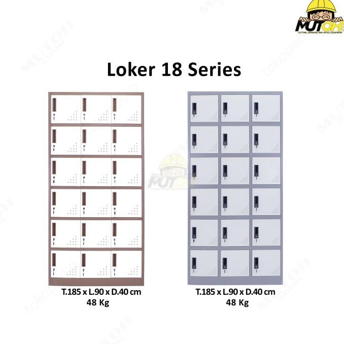 

Loker Locker Besi 18 Pintu Full Plat Lc18P Berkualitas