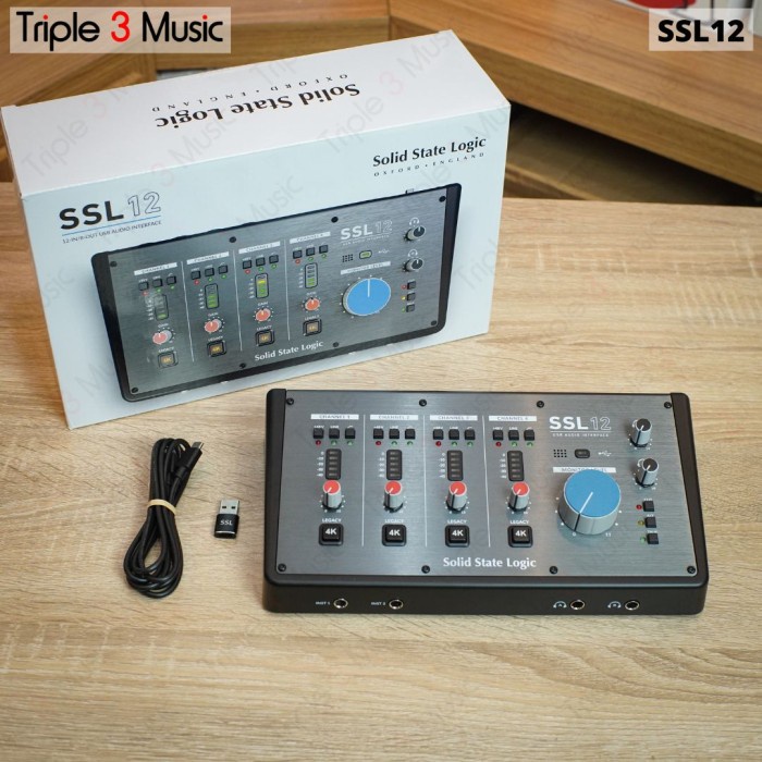 Solid State Logic SSL 12 SSL12 32-bit / 192 kHz Soundcard recording