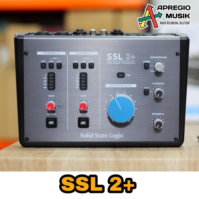 Soundcard Solid State Logic SSL 2+ Plus Apregio Musik