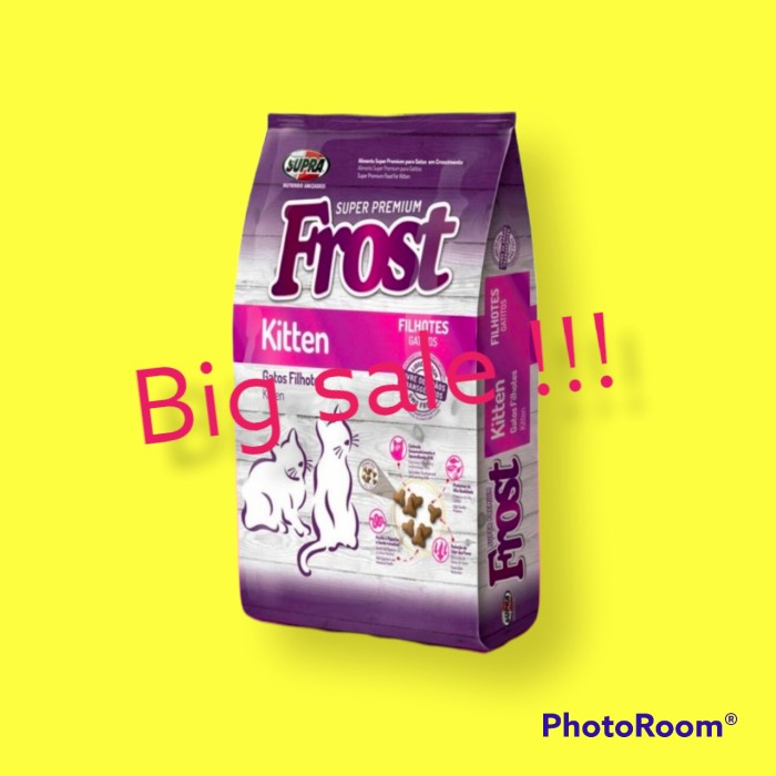 frost kitten cat food urinary super premium 10kg same day