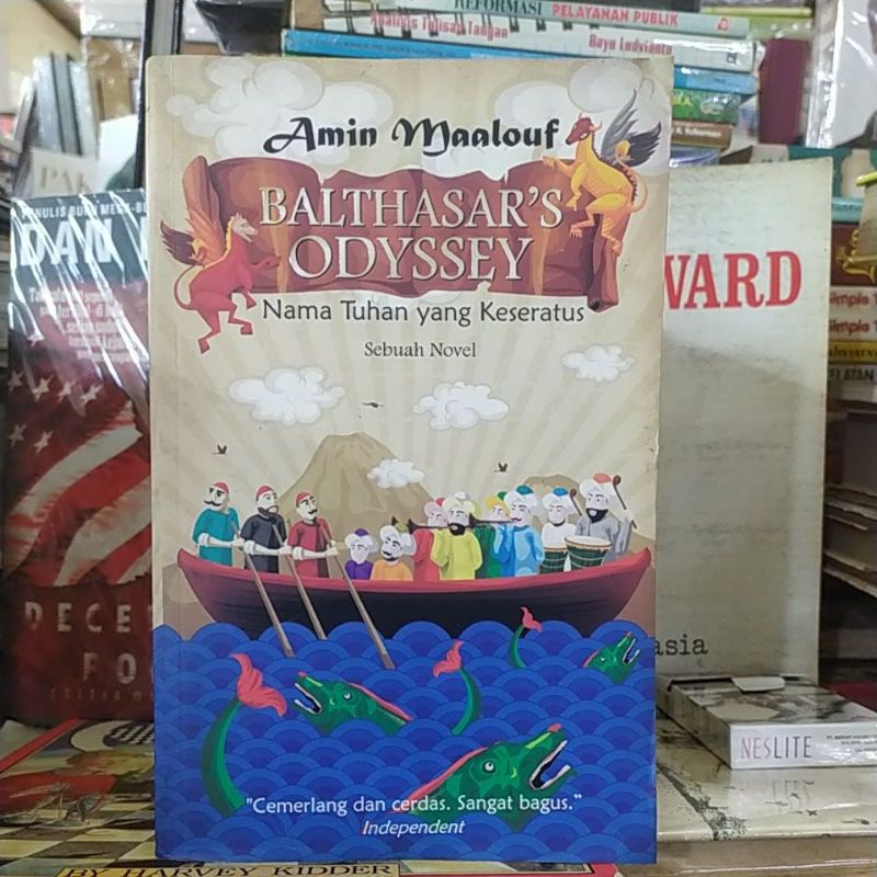 balthasar's Odyssey nama tuhan yang keseratus sebuah novel by amin maalouf