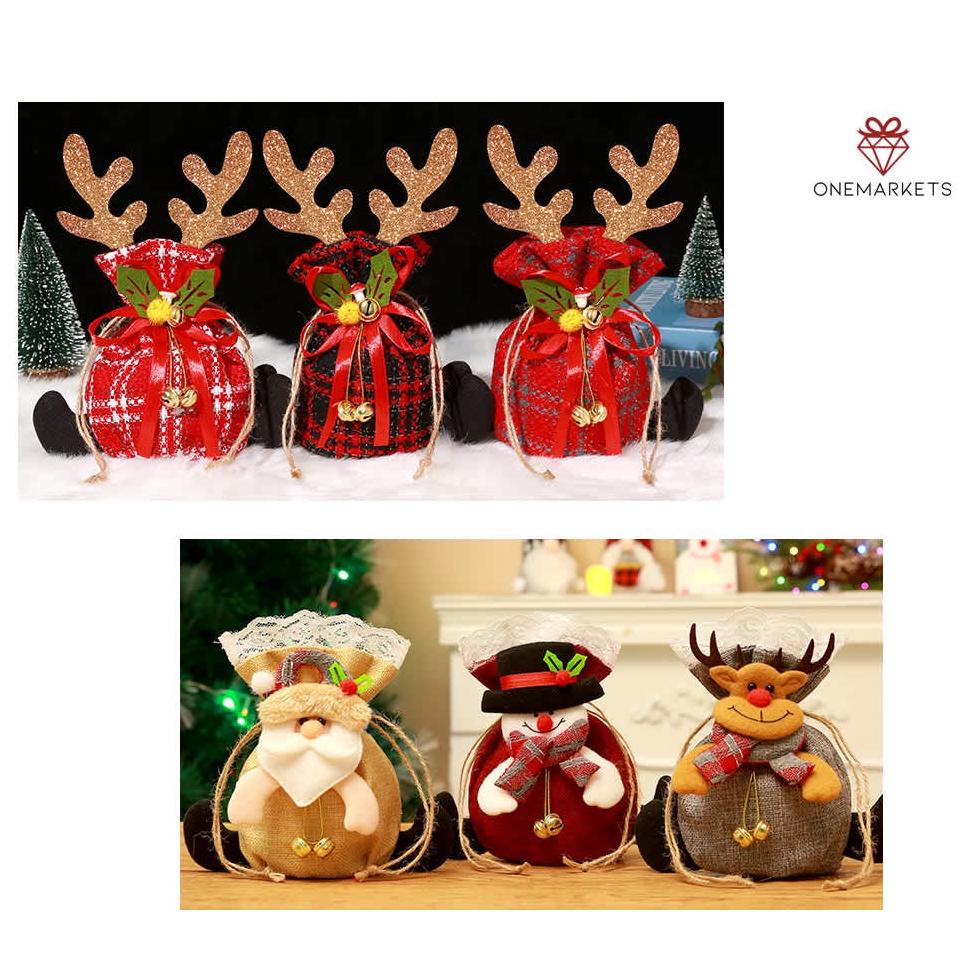 

BIG SALE Candy Pouch Edisi Natal - Aksesoris Hampers Kantong Permen GB120 MURAH