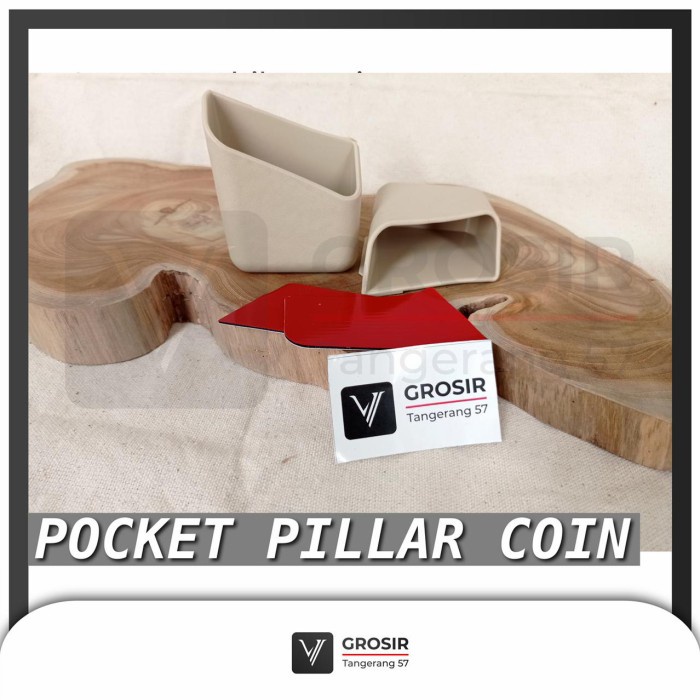 Pocket Hp Coin / Tempat Koin Kartu / Pocket Koin Kartu Mobil Best