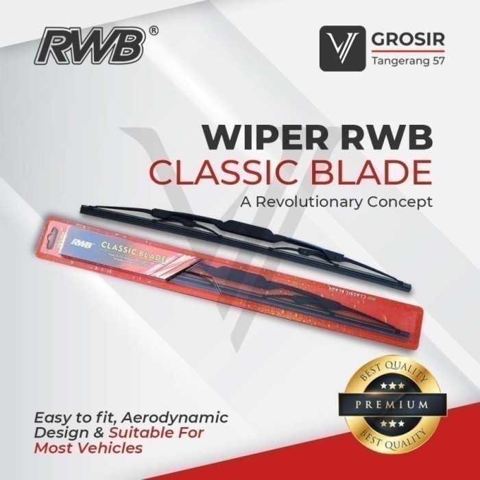 Wiper Subaru Impreza Gd 1.6 2.0 2000-2006 Classic Blade Rwb 2 Pcs Best
