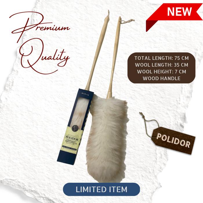 Mewah Kemoceng Wool ~ Bulu Domba, Bulu Asli Melbourne Australia