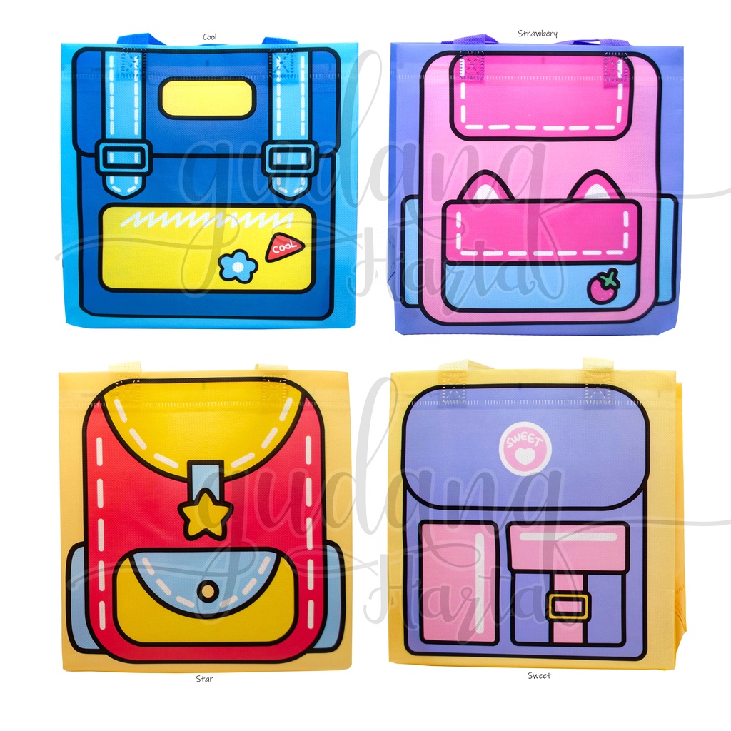 

Goddie Bag Bentuk Backpack Tas Kado Model Tas Ransel Unik Simple GH 507029