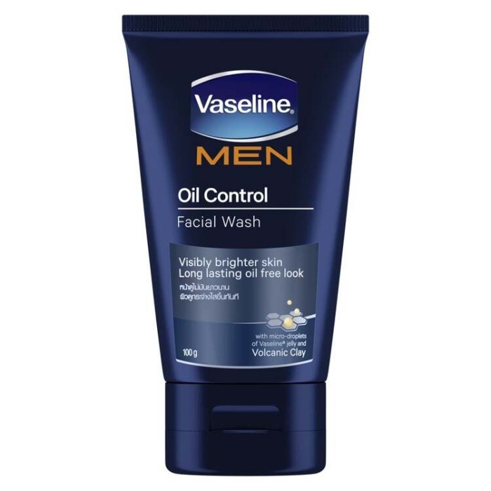 Terbaru [Rs] Vaseline Men Oil Control 100Gr Isi 5 + Botol Minum Termos 800Ml