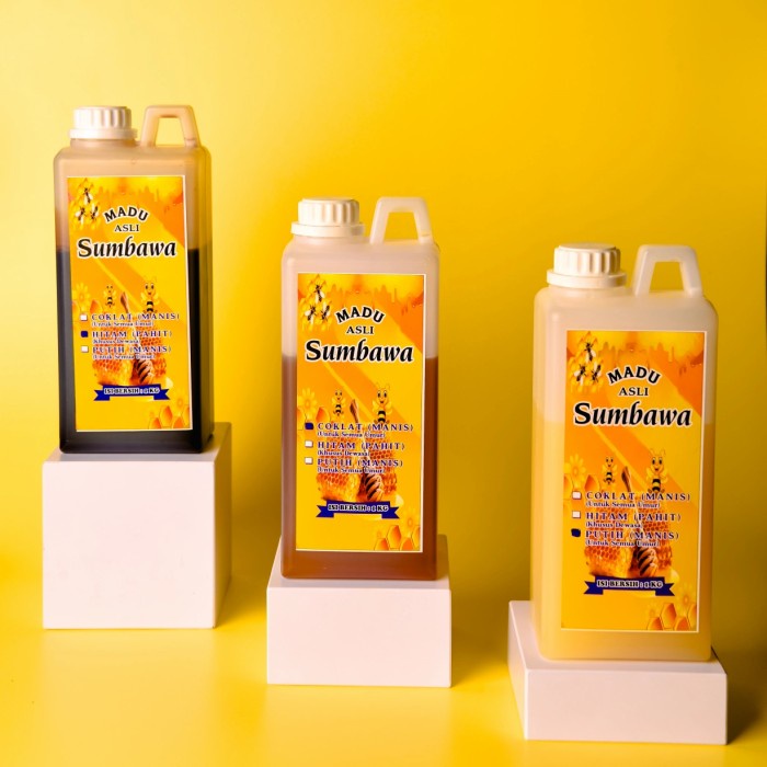 

MADU ASLI SUMBAWA KEMASAN JERIGEN 1KG