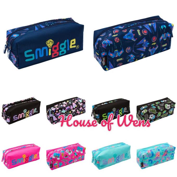 

Smiggle Vibin Twin Zip Pencil Case Original - Tempat Pensil Smiggle Stok Terbatas