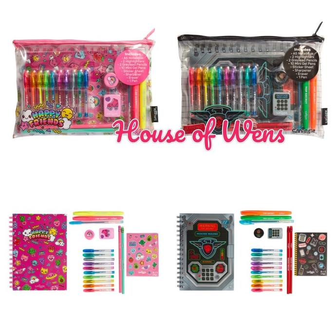 

Smiggle Icons Ntial A5 Stationery Gift Pack Original Original