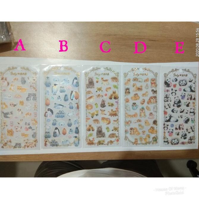 

Sticker Animals Transparant Cute - Sticker Binatang Terbaik