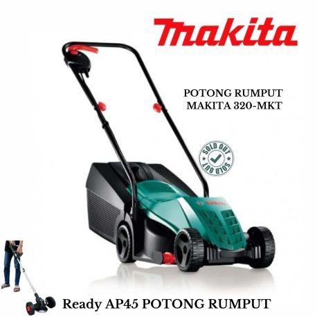 Makita Potong Rumput Brush Cutter Ready Ap45 Cordless Baterai Roda