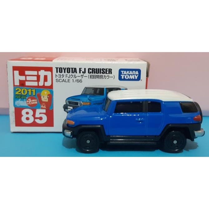 Tomica Takara Tomy 85 Toyota FJ Cruiser (Biru) 01