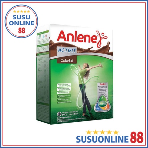 

ANLENE ACTIFIT COKELAT 590 GRAM COKLAT SUSU