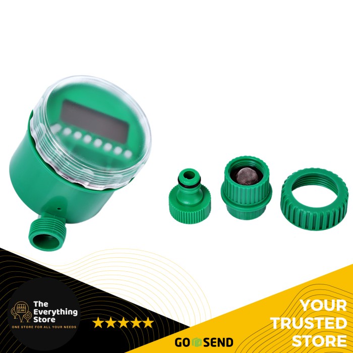 Digital Timer Keran Air Otomatis Sprinkler Timer Kran Irigasi Tanaman