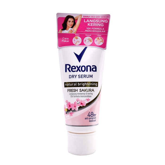 

Gratis Ongkir Deodoran Krim Losion Dry Serum Rexona Fresh Sakura 50 Ml Mencerahkan