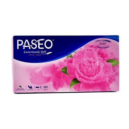 

Gratis Ongkir Tisu Wajah Paseo Box Luxury Elegant 2 Ply Isi 120'S Facial Tissue Soft