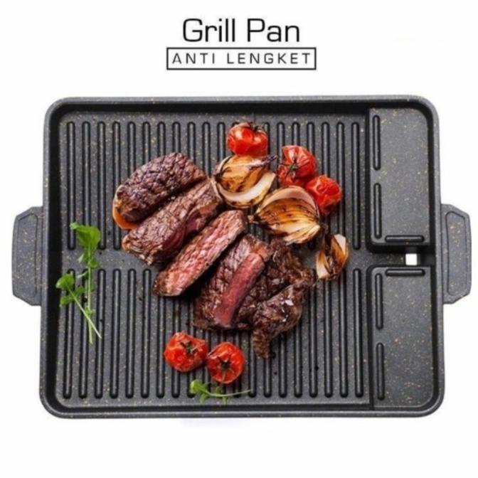YAKINIKU GRILL PAN KOREAN GRILL PAN Panggangan BBQ Teflon anti lengket