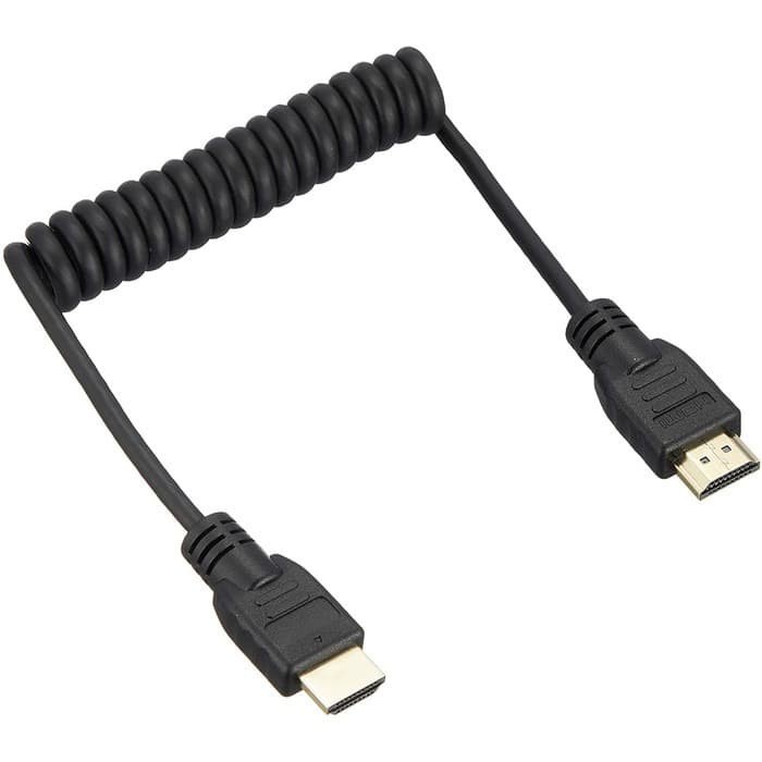 Full Hdmi To Full Hdmi Coiled Cable 30Cm Extended To 80Cm