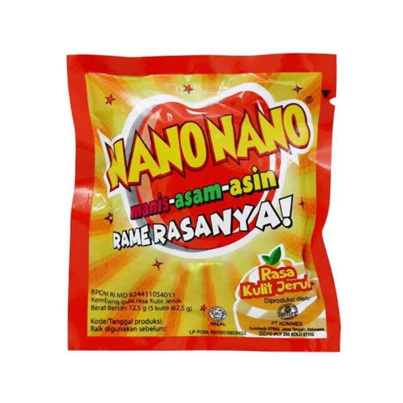 

Permen Nano-Nano Asam Manis