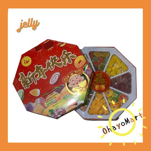 

Pak Chen Jelly / Jelly Imlek Aneka Rasa / Permen Jelly Tahun Baru 500G