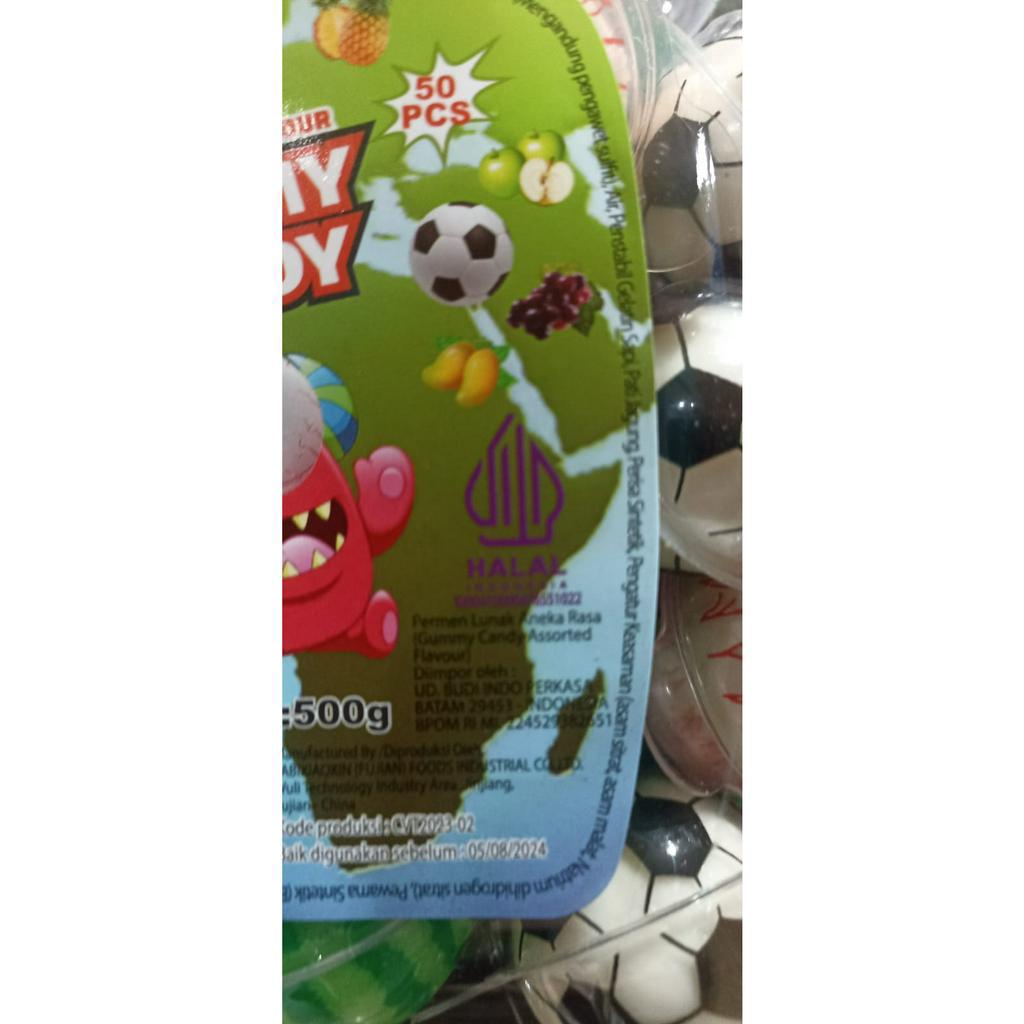 

Tyl Permen K-1-Toples Isi 50Pcs-Pern Viral-Permen Jelly(Hallal)