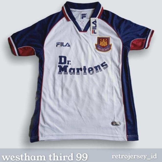 Jersey Westham Away 99 Retro