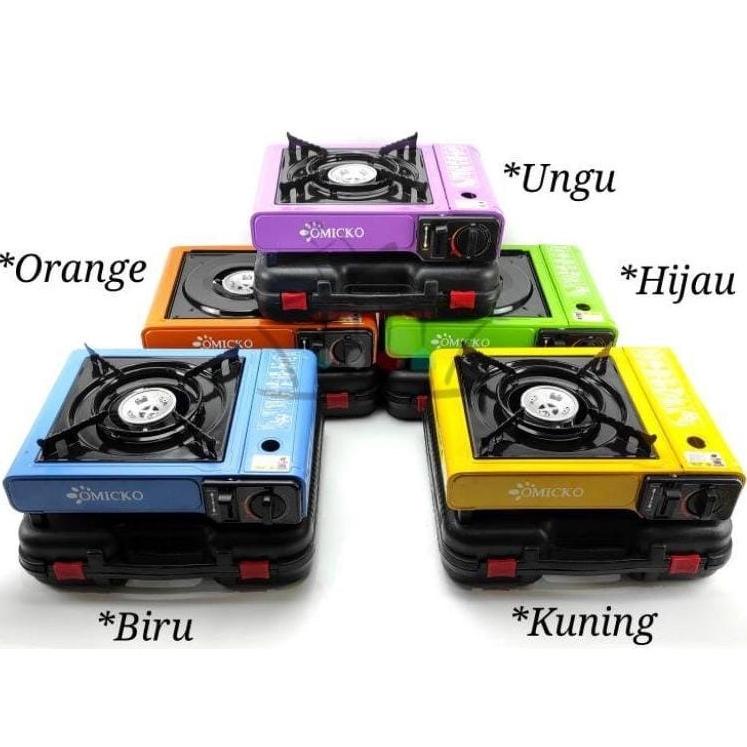 Terlaris Kompor Gas Portable - Kompor Gas Portable 2 in 1 Omicko BisaCOD
