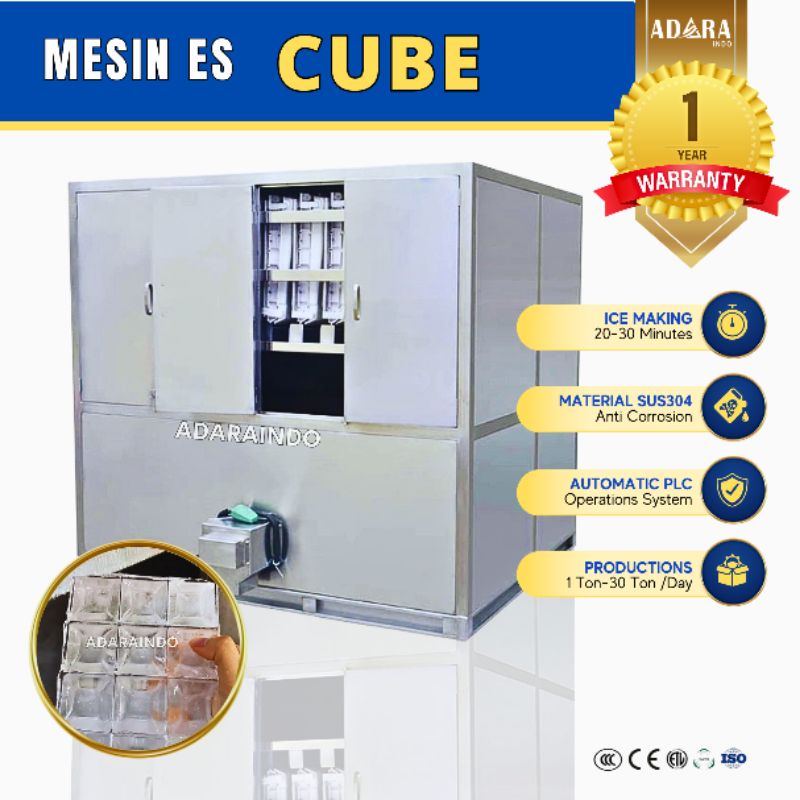 ADARAINDO - Mesin es cube 3 ton